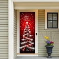 thumbnail image 1 of Enchanting Cottage Door Cover Decorative Tapestry for Holiday Festivities and Seasonal Celebrations Elegant Party Entrance, 1 of 5