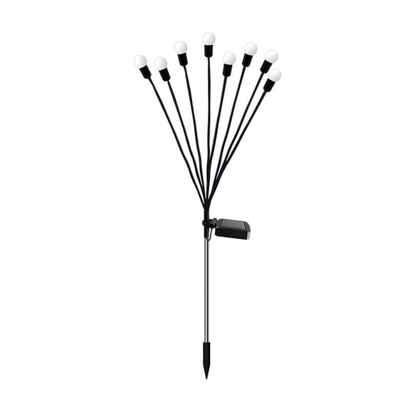 Enchanting Firefly Lamp For Garden And Outdoor Ambient Lighting For Patio Porch Yard Eco Solar Design 8 Light Ground Stake Decorative