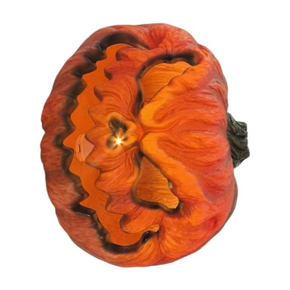 Enchanting Flame Styles Pumpkin Head Lighting Decoration for Store Event and Home Holiday Themes