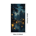 thumbnail image 1 of Enchanting Forest Nighttime Backdrop Banner with Glowing Butterflies Party Decorations for Photography Props Events Photo Booth Setup and Themed Parties, 1 of 7