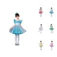 thumbnail image 1 of Enchanting Girls Sparkly Sequin Performance Dress, Sleeveless Crewneck Evening Gown with Tulle Tutu for Dance Shows, Stage Events and Birthday Parties, 1 of 4