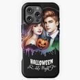 thumbnail image 1 of Enchanting Halloween Couple with Pumpkin Watercolor Art Phone Case for iPhone 16 15 14 13 12 11 Pro Max M5907864, 1 of 2