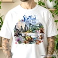 thumbnail image 1 of Enchanting Scotland T-Shirt, Celtic Culture and Heritage Edinburgh Tee and Souvenir, 1 of 4