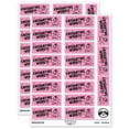 thumbnail image 1 of Enchanting Work Griffin Teacher Student School Sticker Set - Light Pink - Gloss Finish - 2.00" Large, 1 of 7
