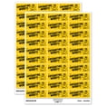 thumbnail image 1 of Enchanting Work Griffin Teacher Student School Sticker Set - Yellow - Gloss Finish - 1.75" Medium, 1 of 7