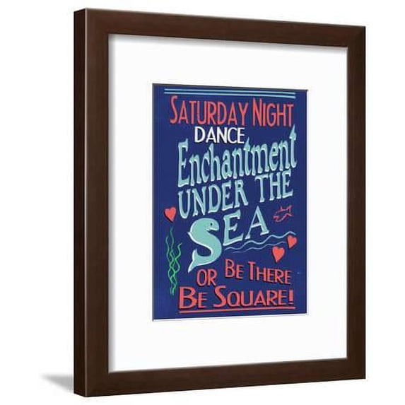 Enchantment Under The Sea Dance, Framed Art Print Wall Art Sold by Art.Com