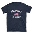 thumbnail image 1 of Encinitas California Patriot Men's Cotton T-Shirt, 1 of 1