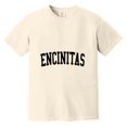thumbnail image 1 of Encinitas California Vintage Varsity Athletic Souvenir Comfort Color T-Shirt, Unisex, up to size 4XL, 1 of 4