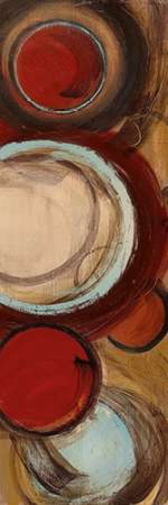 Encircled I Canvas Art - Joy Alldredge (12 x 36)