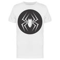 thumbnail image 1 of Encircled White Spider Design T-Shirt Men -Image by Shutterstock, Male Large, 1 of 2