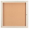 thumbnail image 1 of Illuminated Enclosed Bulletin Board - Ivory, 1 of 1