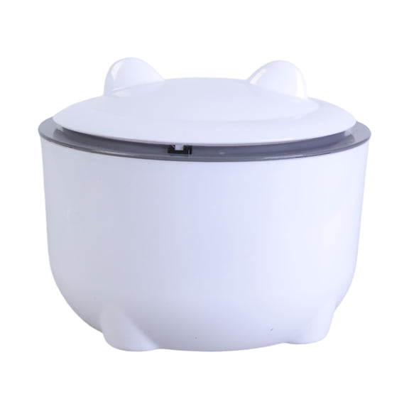 Enclosed Cats Litter Trash Can Garbage Can For Odor Control And Easy Cleaning
