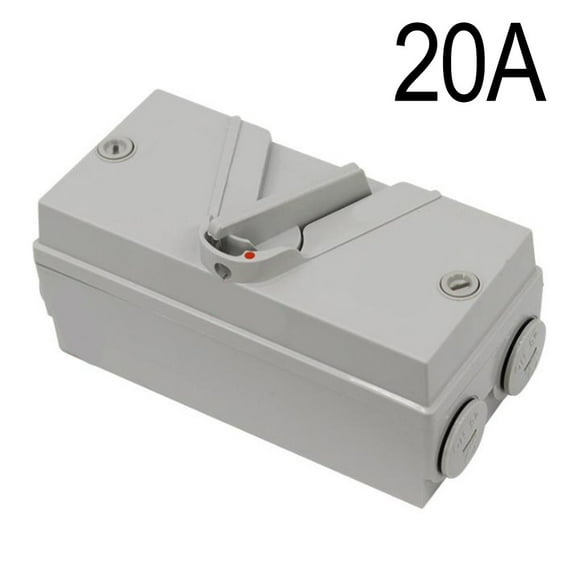 Enclosed Motor Disconnect Switch , Waterproof 1 Phase Disconnect Breaker Box