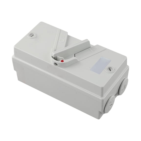 Enclosed Motor Disconnect Switch , Waterproof 2 Phase Disconnect Breaker Box