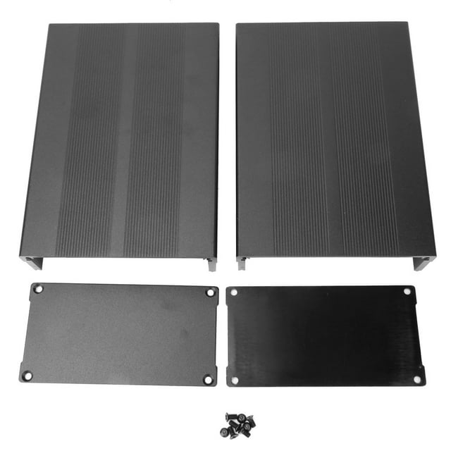 Enclosure Electronic DIY Circuit Board Project Aluminum Box Cooling