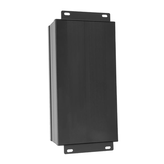 Enclosure Electronic DIY Circuit Board Project Aluminum Box Cooling Case Sand Black Bend Plate
