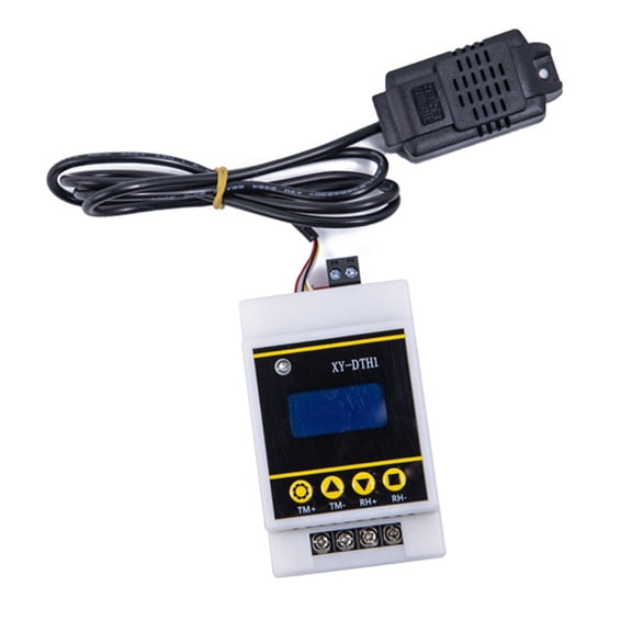 Enclosure Humidity Controller DTH1 with Digital Display, Dual-Output Thermostat Board, SHT3 Sensor
