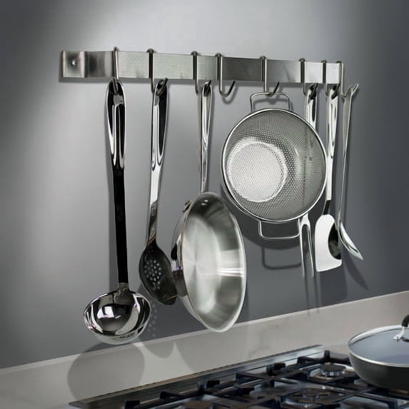 enclume handcrafted easy wall mounted pot rack