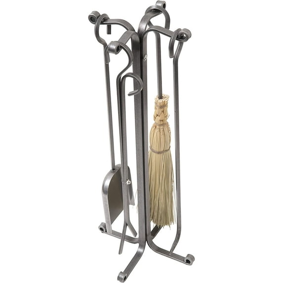 Enclume Rolled Eye 4pc Fireplace Tool Set