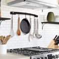thumbnail image 1 of Enclume USA Handcrafted 30'' Curved Wall Mounted Pot Rack, 1 of 3