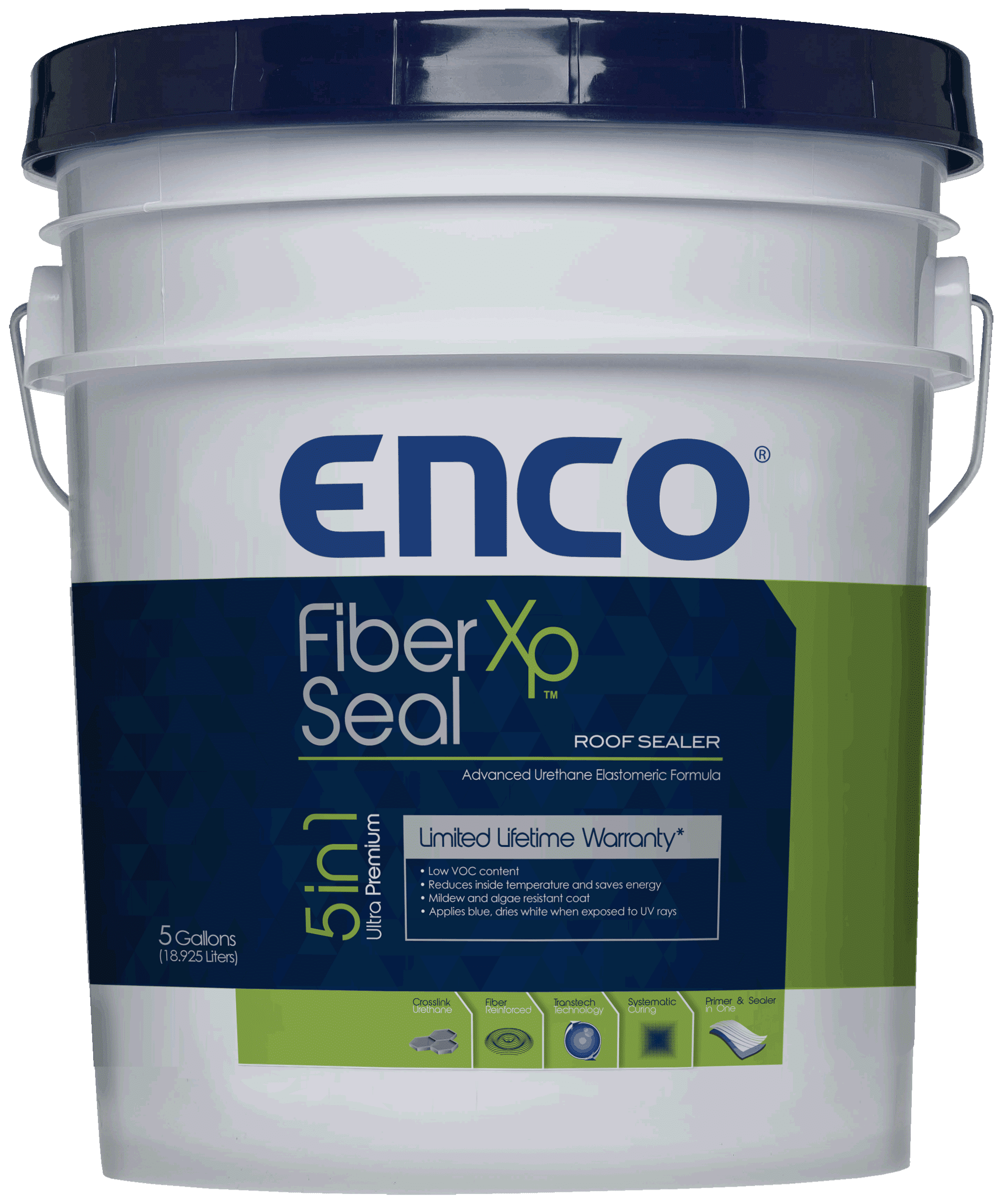 Enco Fiber Seal XP Ultra White Adhesive Sealant for Indoor & Outdoor Use