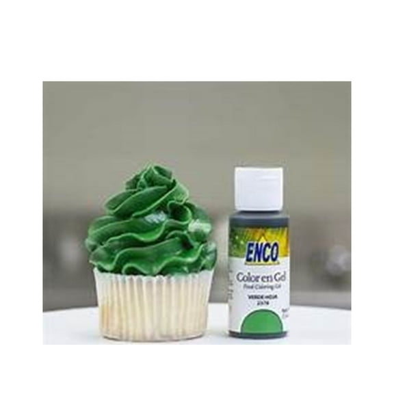 Enco Leaf Green Gel Food Color 1.4 oz