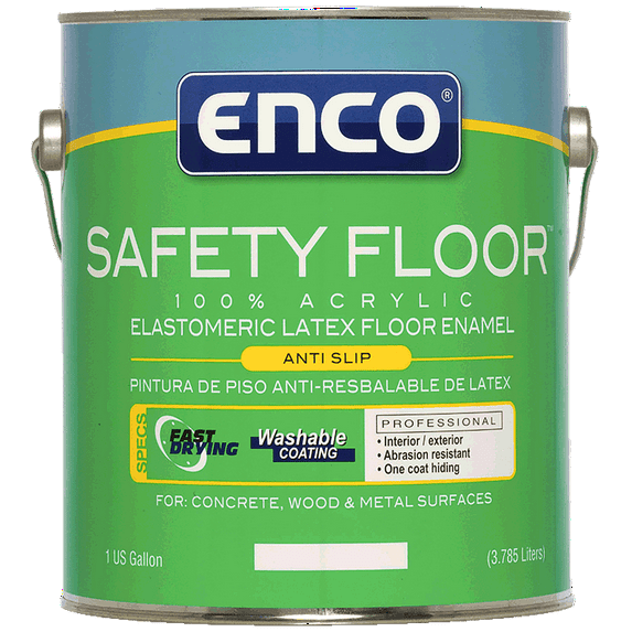 Enco Pr Safety Floor Sanded Granite Stain Resistant Durable Paint