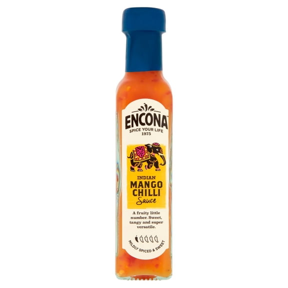 Encona - Indian Mango Chilli Sauce - 6x 142ml