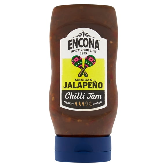 Encona Mexican Jalapeno Chilli Jam 285mL, Imported from Britain