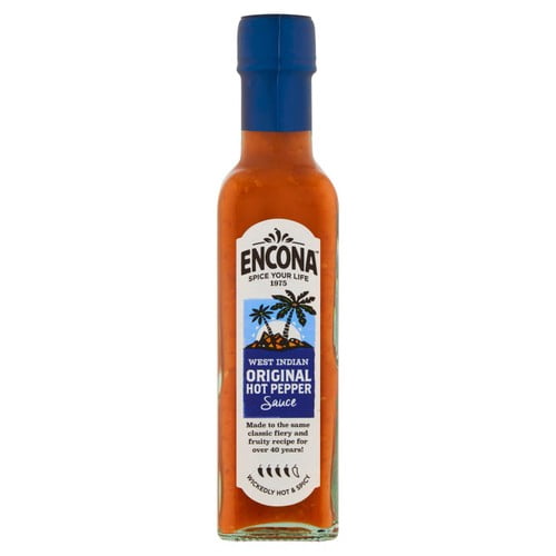 Encona Original Hot Pepper Sauce 142ml, British Import (Pack of 2)