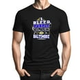 thumbnail image 1 of Encore Brandz Baltimore Football "I Bleed Purple and Black - GO Baltimore" Black T-Shirt| Size| XX-Large, 1 of 5