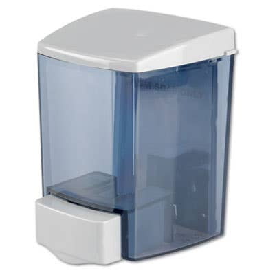 Encore Bulk Foam Soap Dispenser, 30 oz, 4.5 x 4 x 6.25, Gray/Clear Encore Bulk Foam Soap Dispenser, 30 oz, 4.5 x 4 x 6.25, Gray/Clear