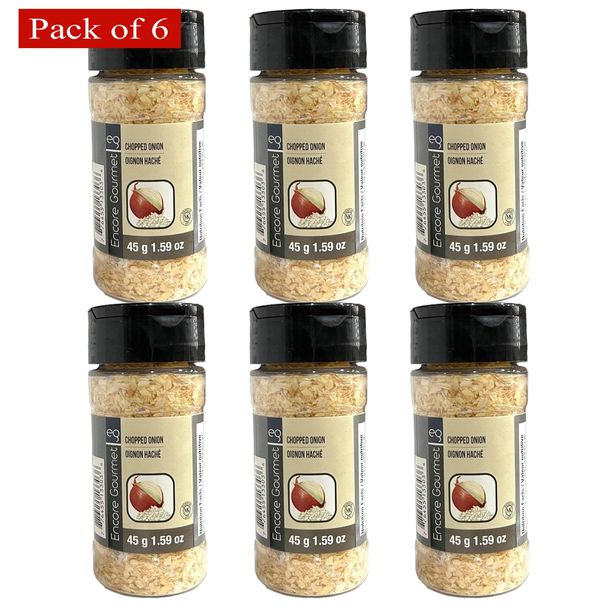 Encore Chopped Onion 45g (Pack of 6)
