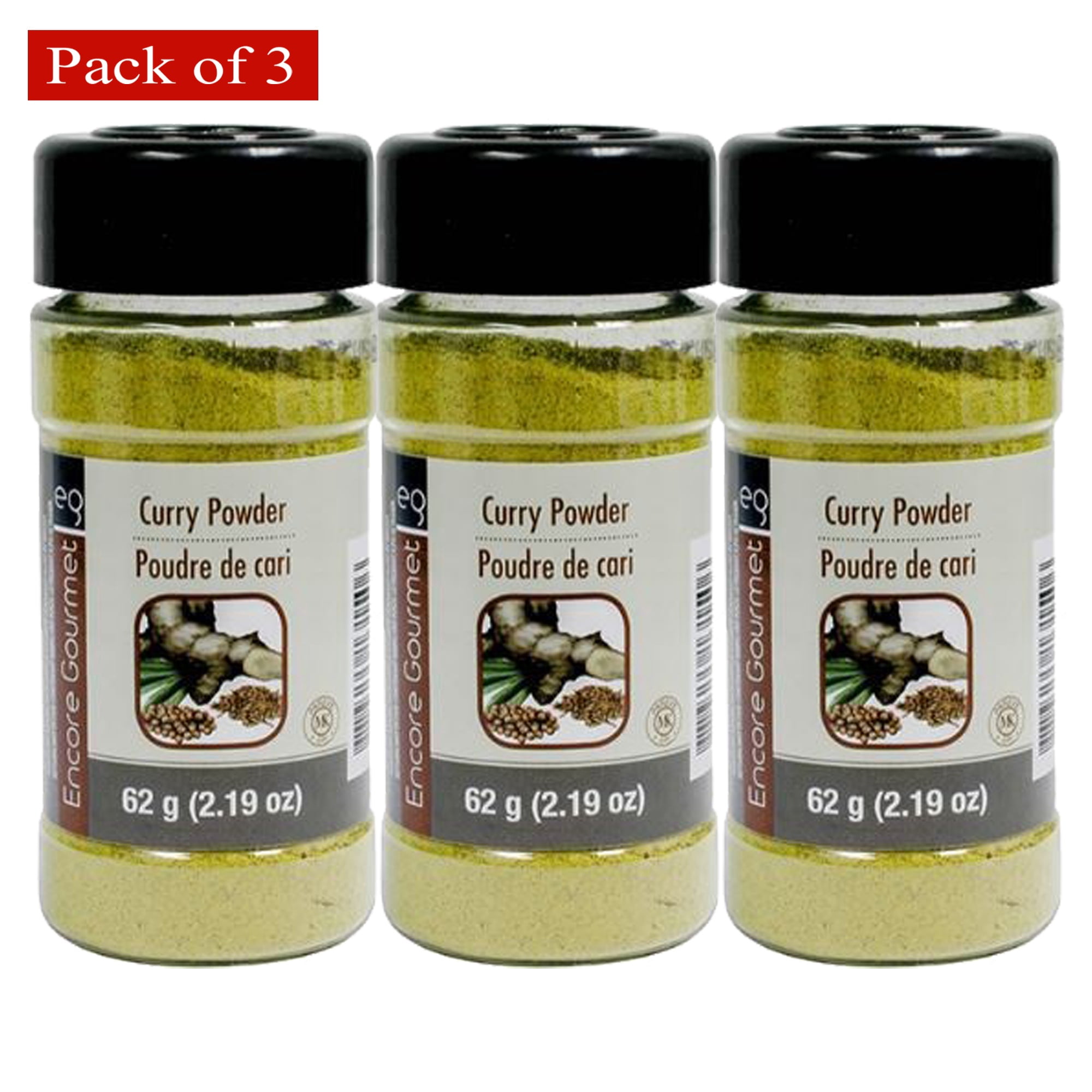 Encore Curry Powder 62g (Pack of 3) - Walmart.com