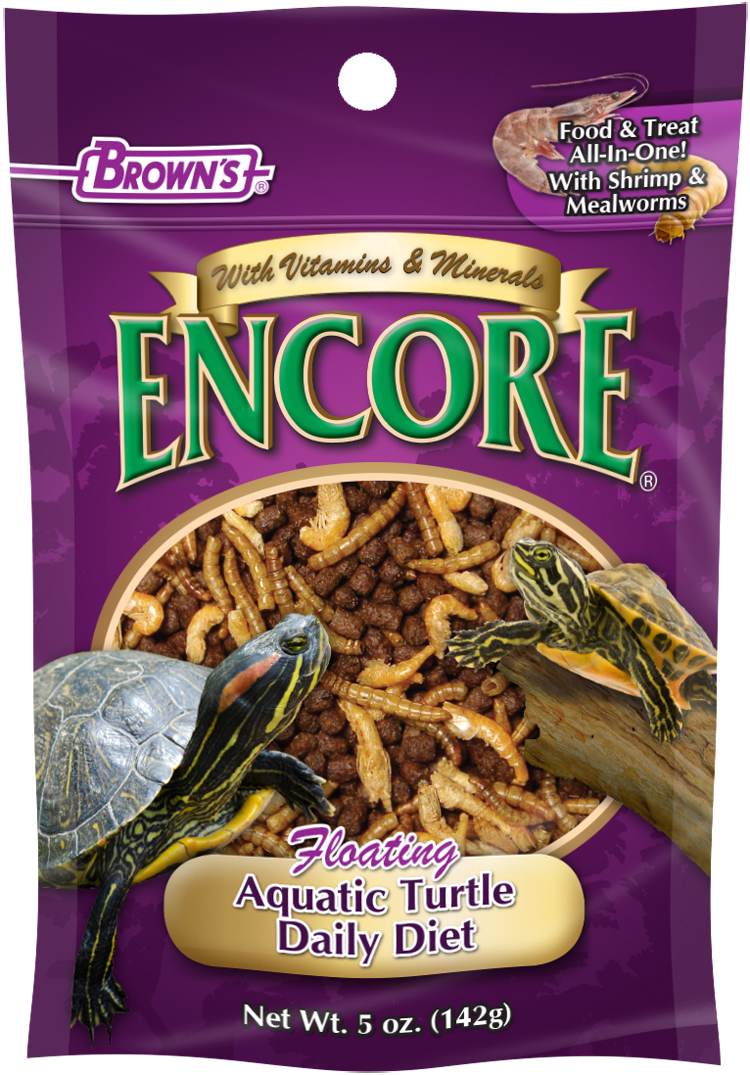 Encore Floating Aquatic Turtle Diet, 5 oz.