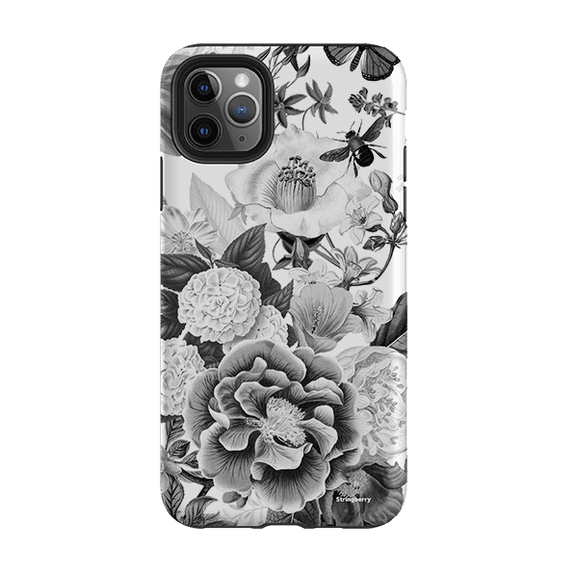 Encore Garden II Floral Art Phone Case for iPhone 16 15 14 13 12 11 Pro Max