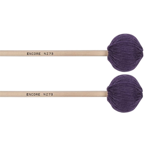 Encore Nancy Zeltsman NZ7B Best Bass Birch Marimba Mallets