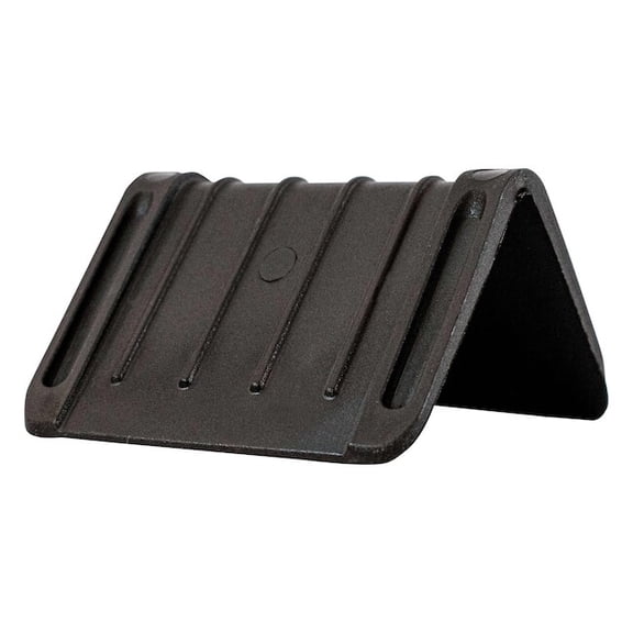 Edge Protectors - 2 1/4" x 1 5/8" Black Poly for 1 1/2" Strap, 1000PK