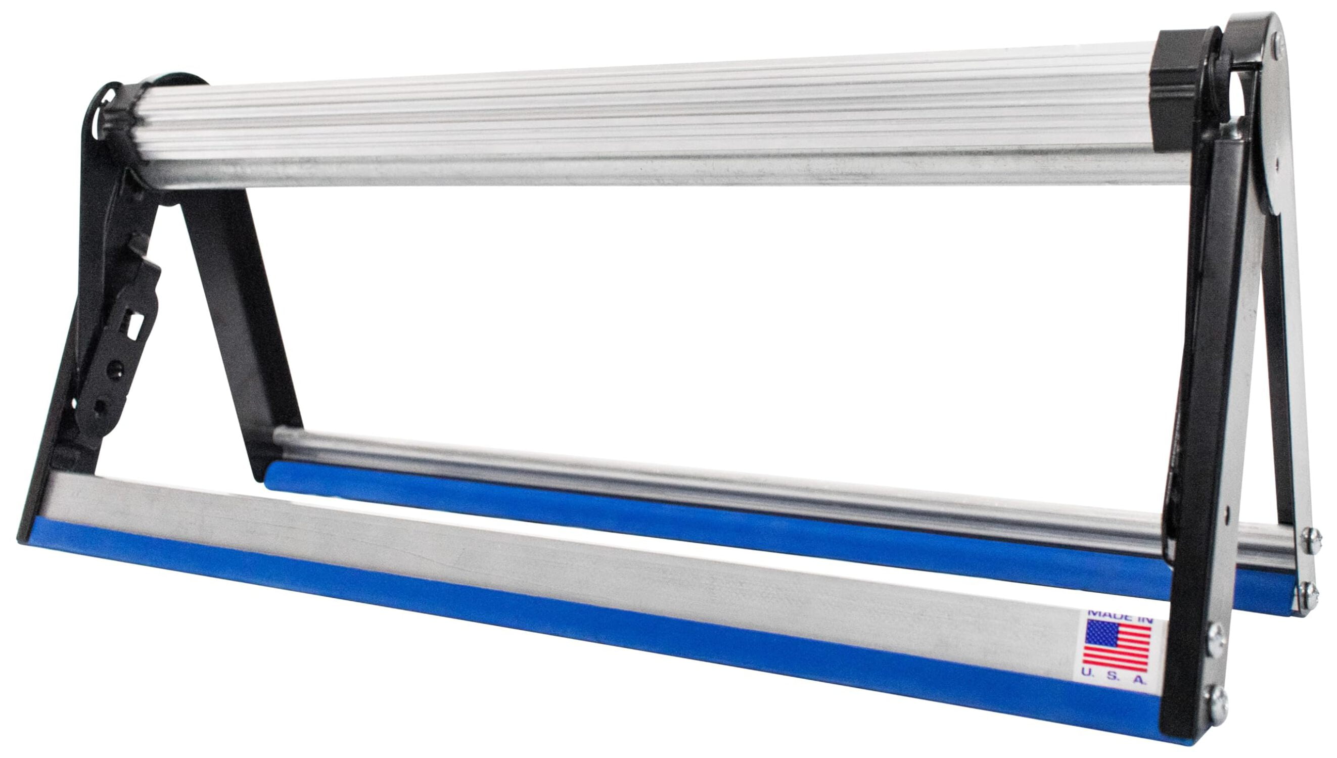 Black and Silver Aluminum Steel Kraft Paper Dispenser, 18"