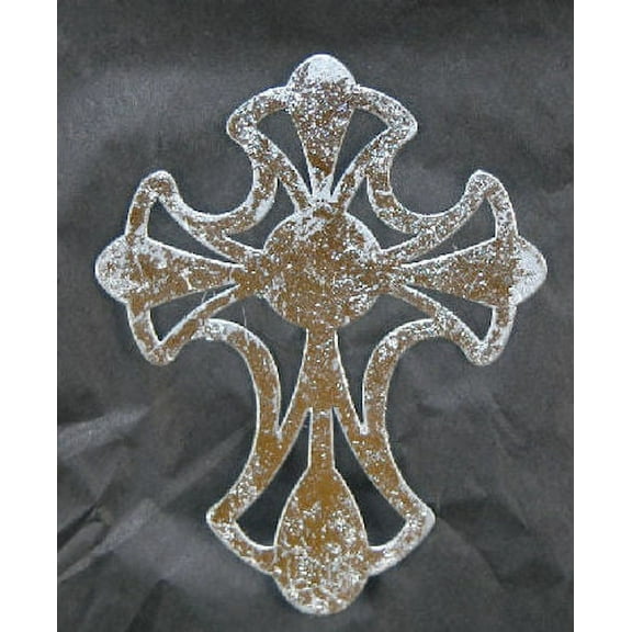 Encore - Patio Screen Saver - Silver Metal Celtic Cross - Love