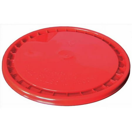 Encore Plastics 201517 5 Gallon & 3.5 Gallon Red Snap On Lid