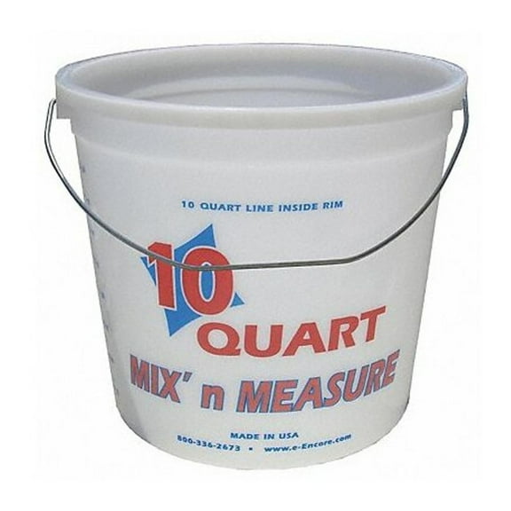 Encore 20325 Clearvue Ringfree Pail, 10 Qt