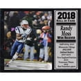 thumbnail image 1 of Encore Select 110-50 Randy Moss HOF Stat Plaque Frame - 12 x 15 in., 1 of 1