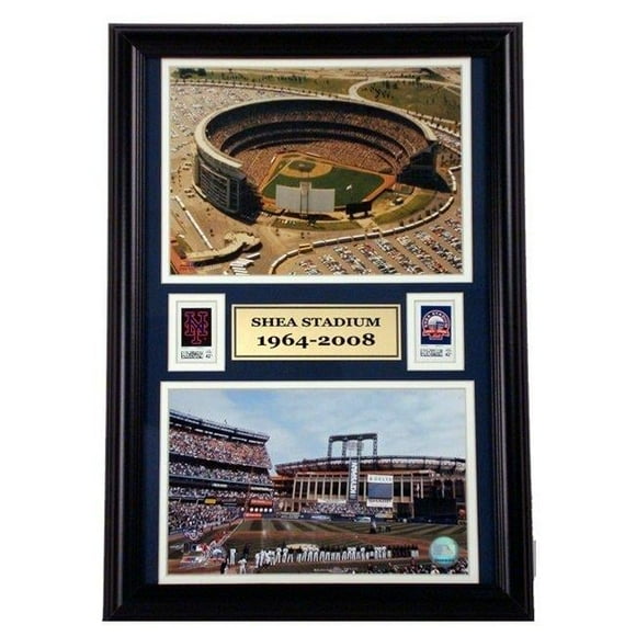 Encore Select 186-BBNYMshea Photographs & Commemorative Stamps Deluxe Frame - 12 x 18 in.