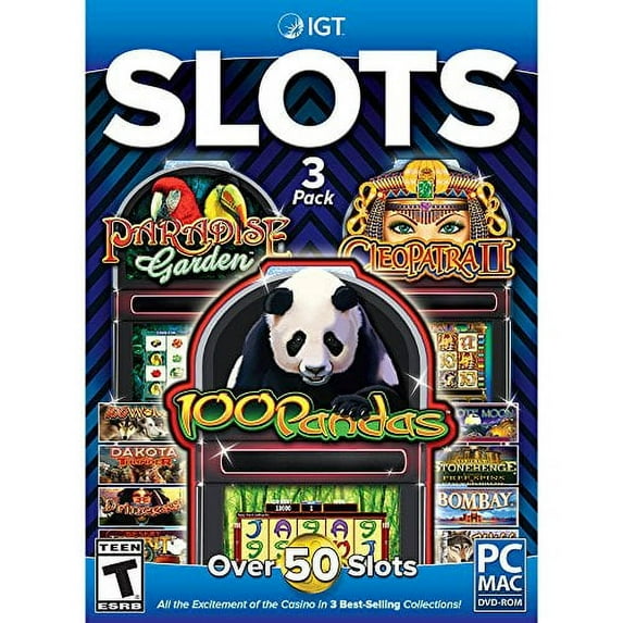 Encore Software IGT 3 Pack: 100 Pandas/Cleopatra/Paradise Garden (PC)