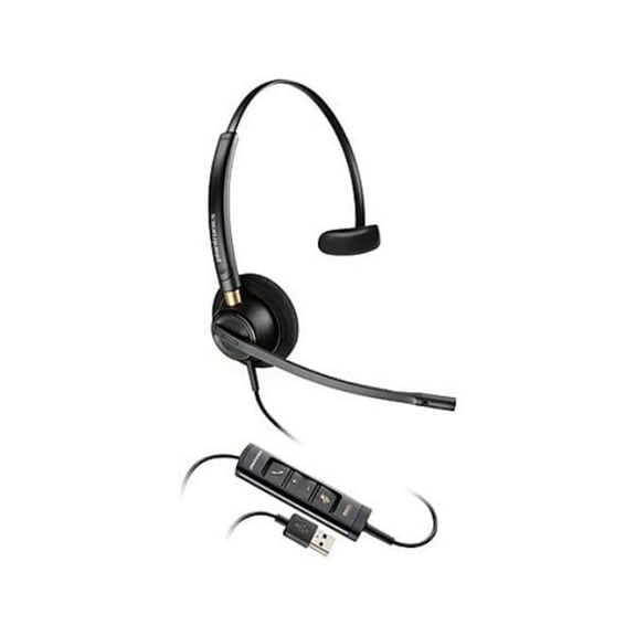 EncorePro 515 Monoaural USB-A Headset, Black