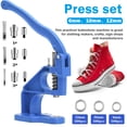 thumbnail image 1 of Encounter,1pc Hand Press Grommet Eyelet Machine with 3 Dies & 1500pcs Grommets 6/10/12mm, 1 of 9