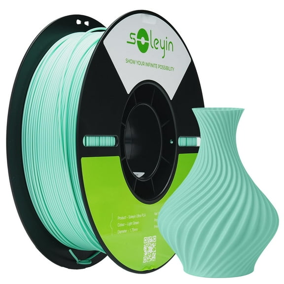 Encounter Ultra PLA 3D Printer Filament 1.75mm, 1KG, Light Green