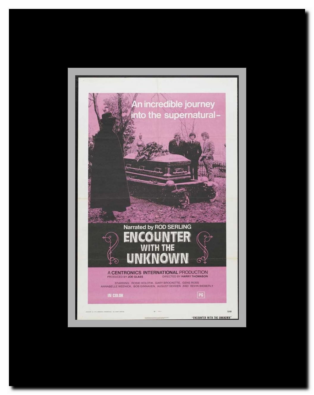 Encounter with the Unknown Framed Movie Poster