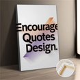 thumbnail image 1 of Encourage Quotes Design Canvas Wall Art, 1 of 8
